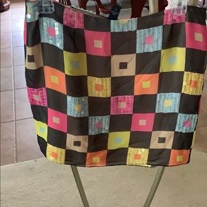 Beautiful sequence color blocking mini skirt